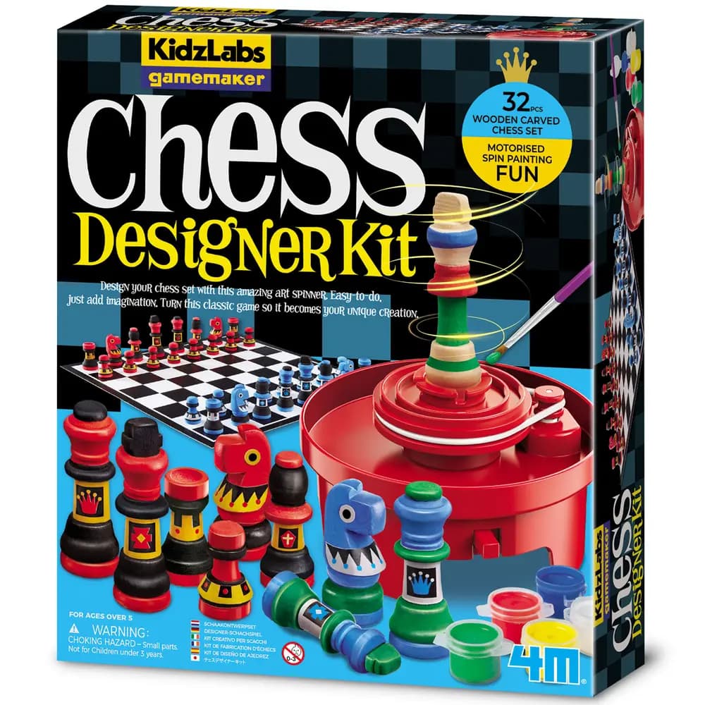 4M - KidzLabs - Chess Designer Kit (Motorised)