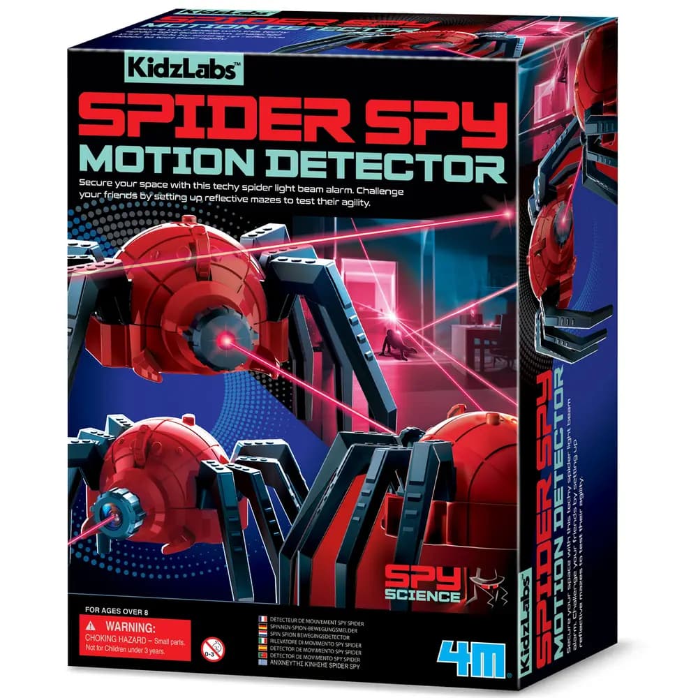 4M - KidzLabs - Spider Spy Motion Detector