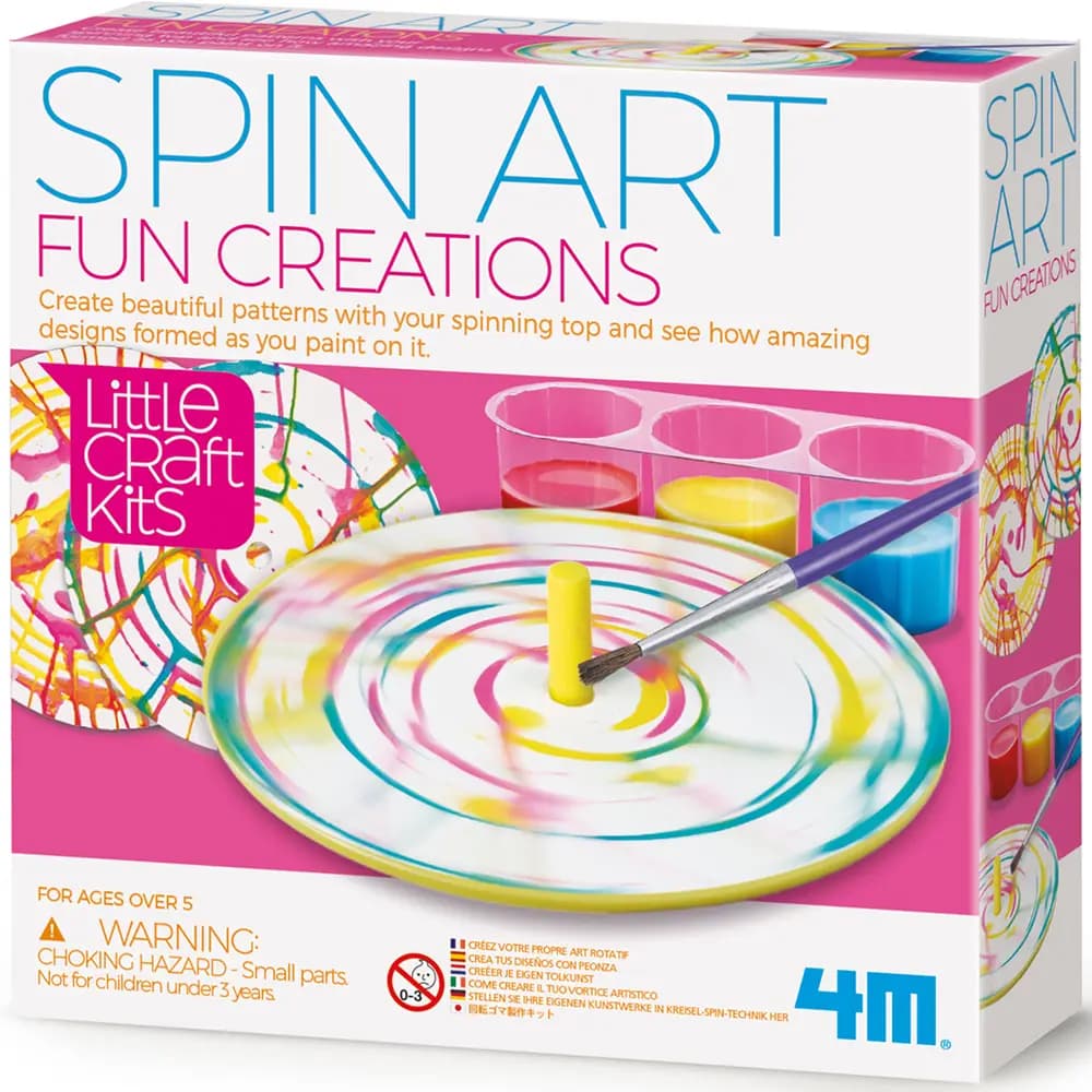 4M - Little Craft Kits - Spin Art Fun Creations