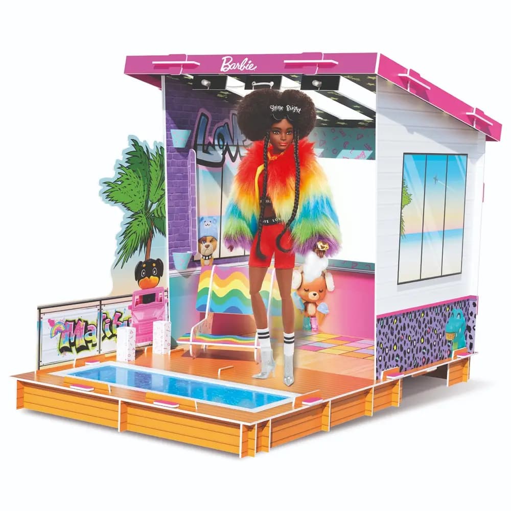 BARBIE - Make Your Own Pop-Up Party House