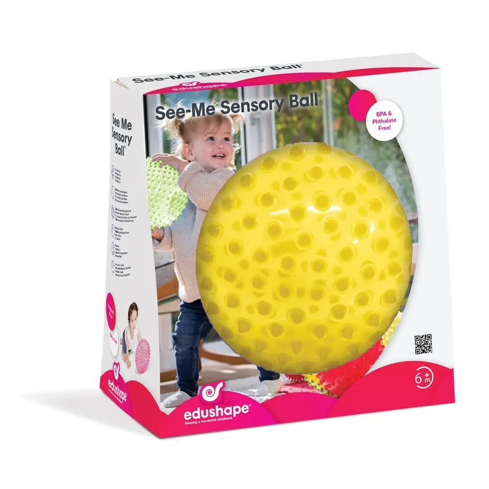 EDUSHAPE - Original Sense Ball - 7 See Me (Yellow)