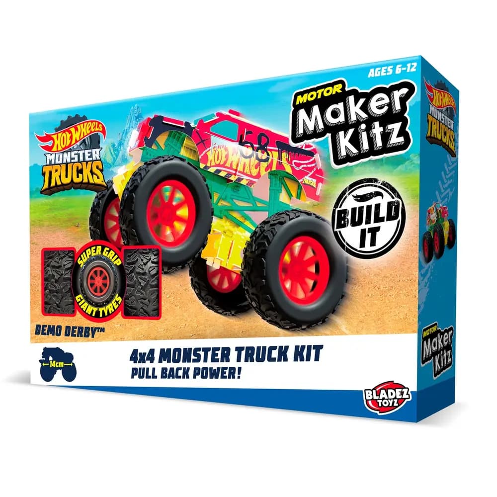 HOT WHEELS - Maker Kitz Monster Truck 4X4