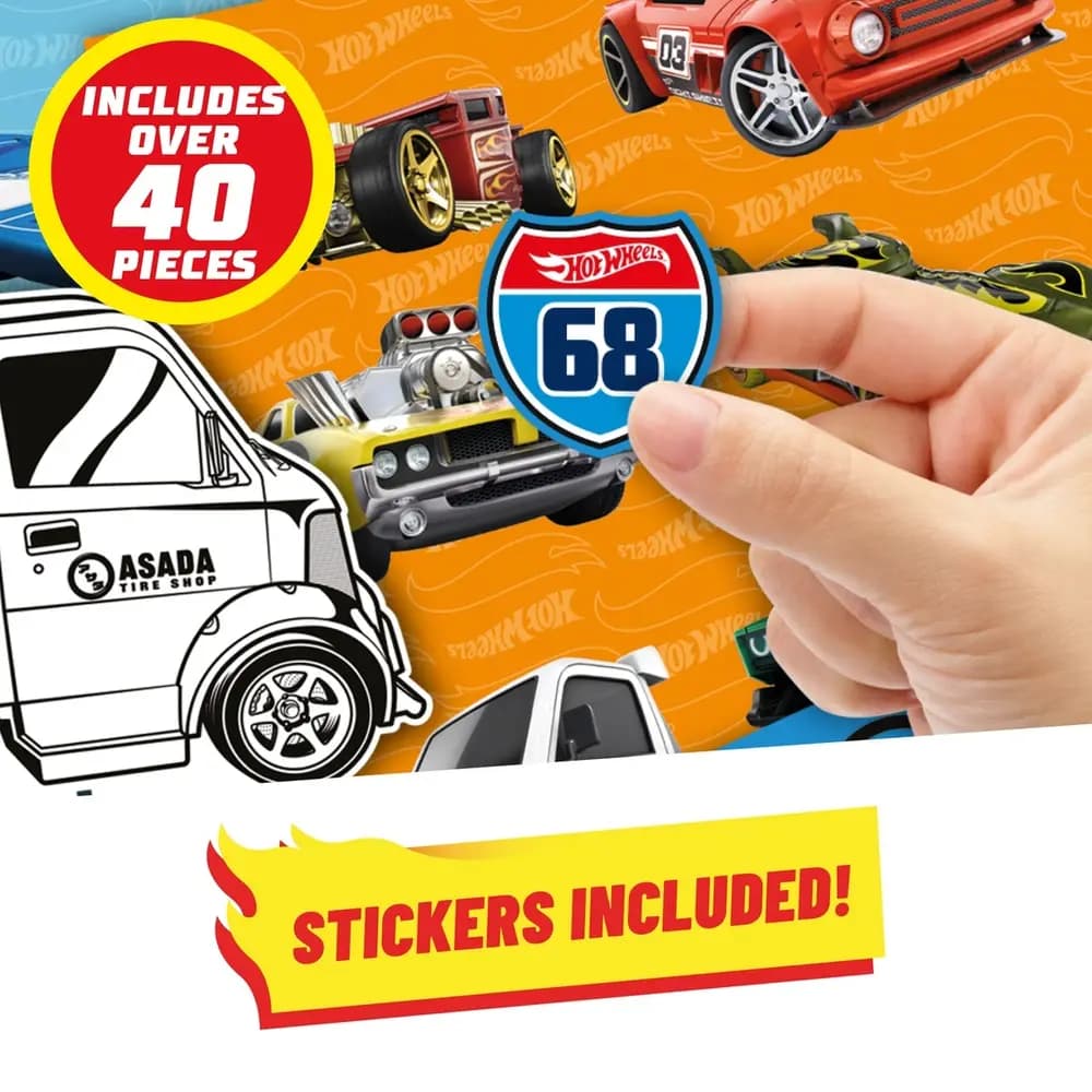 HOT WHEELS - Sticker Activity Set