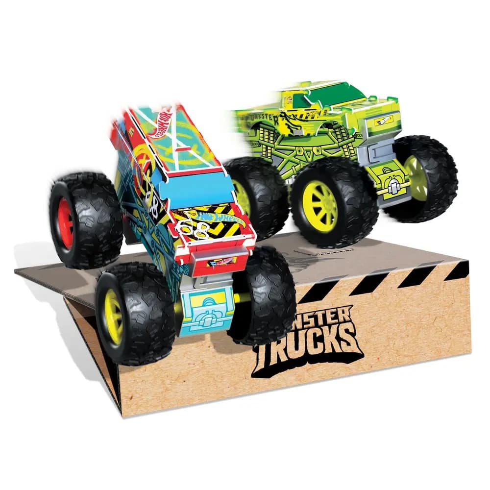 HOT WHEELS - Mini Monster Trucks (Crash Pack)