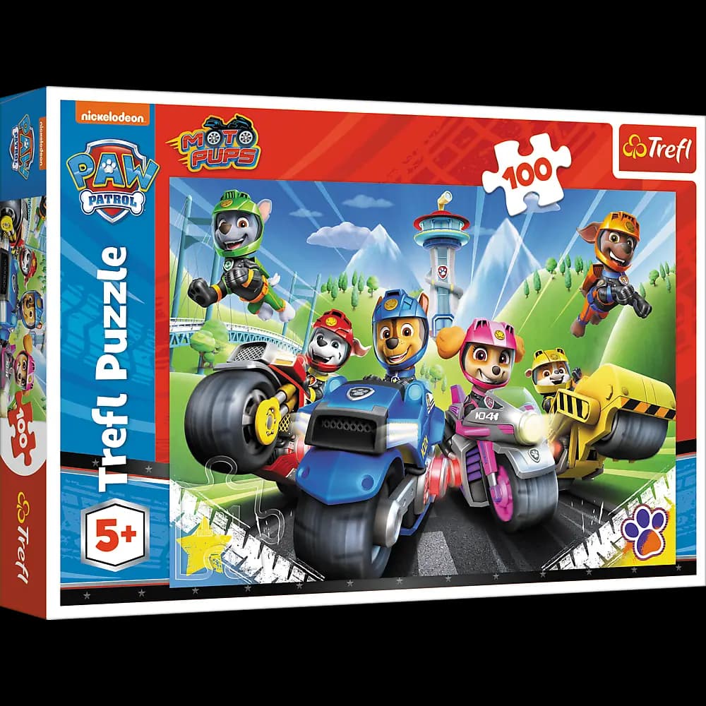 Trefl Puzzles 100 Paw patrol motorbike