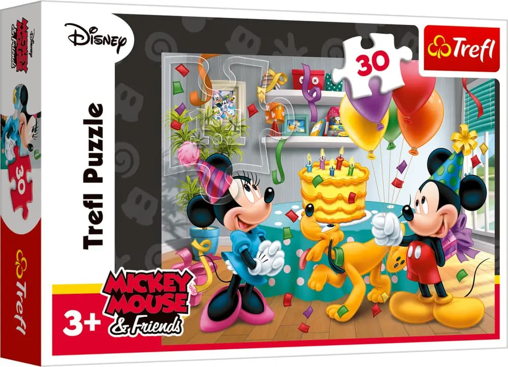 Trefl Puzzles 30 Birthday Cake Disney