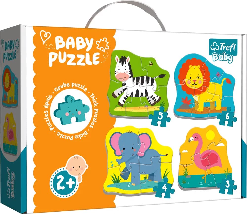 Trefl Puzzles Baby - Animals on Safari