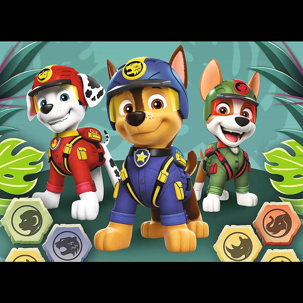 Puzzles 20 mini Maxi happy dogs - paw