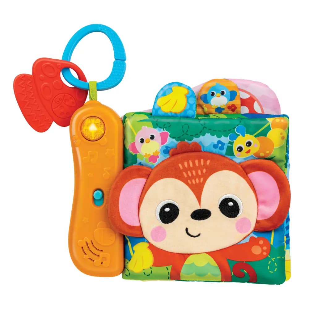 WINFUN - Jungle Animals Sensory Book