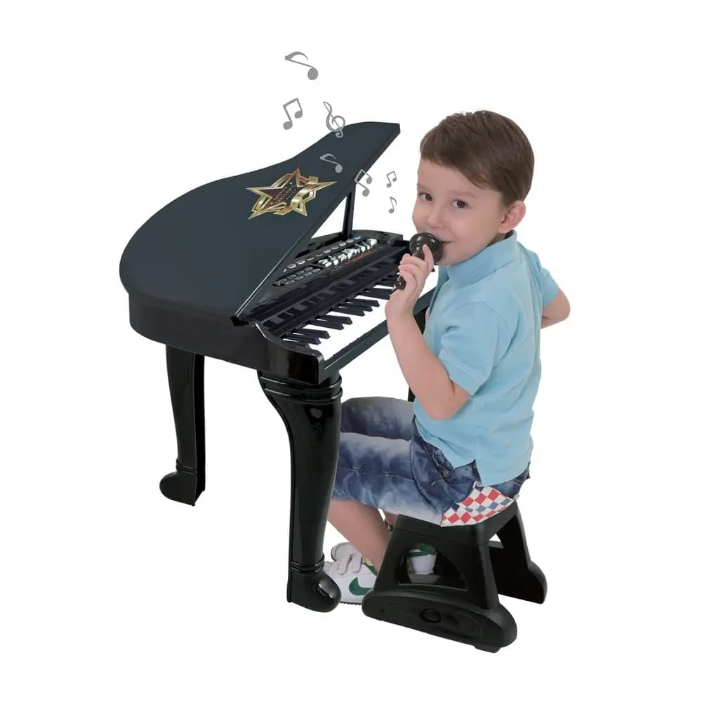 WINFUN - Symphonic Grand Piano Set (Black)
