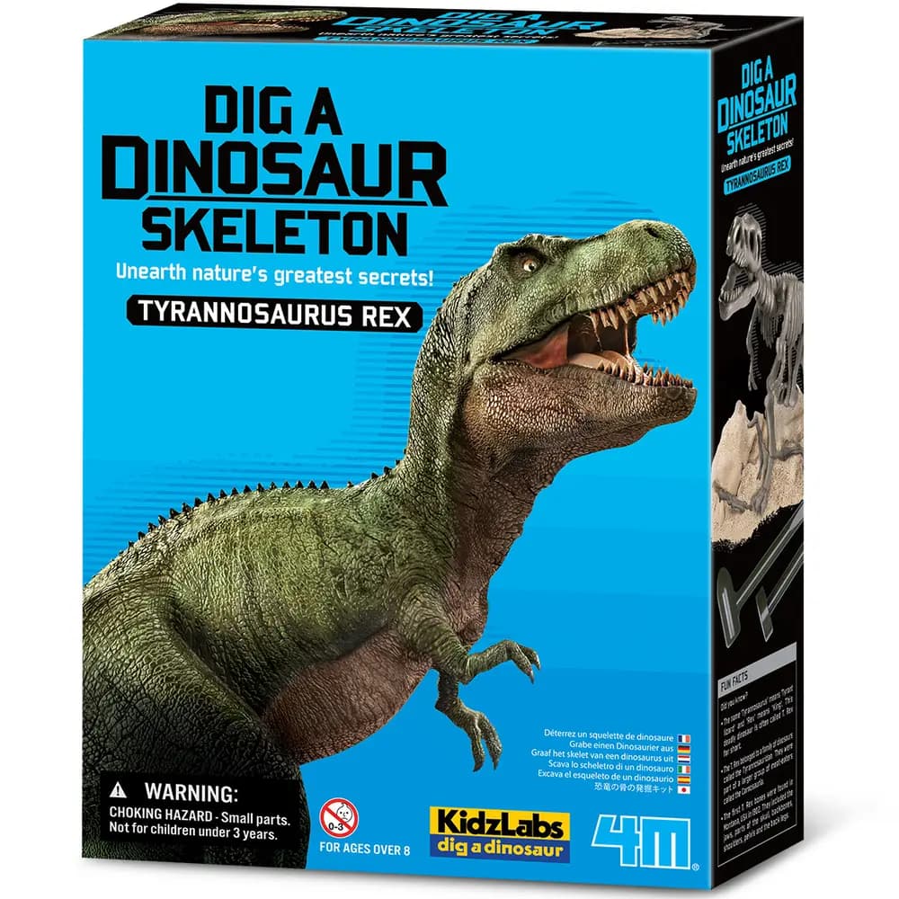 4M - KidzLabs - Dig A Tyrannosaurus Rex Skeleton