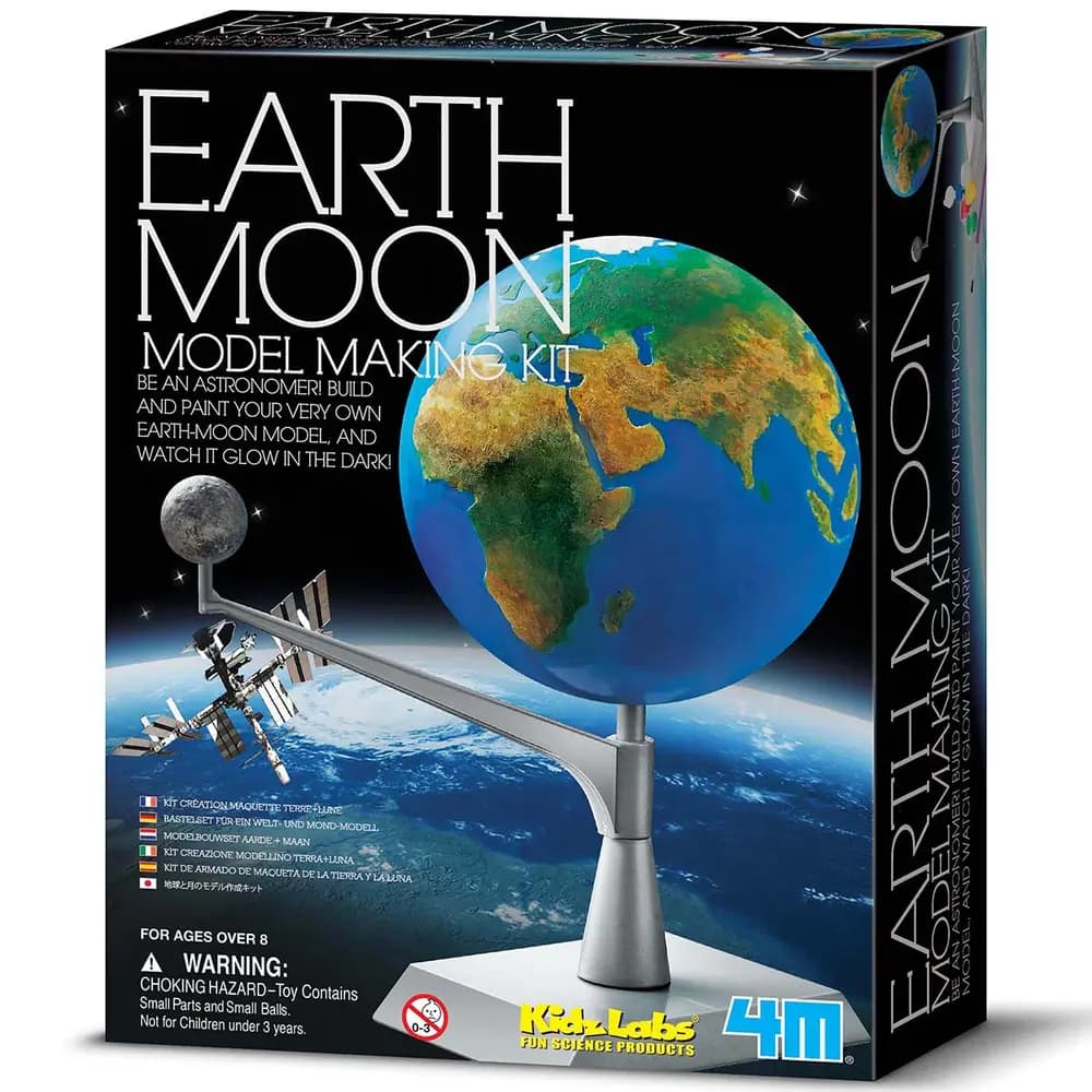4M - KidzLabs - Earth-Moon Model Making Kit