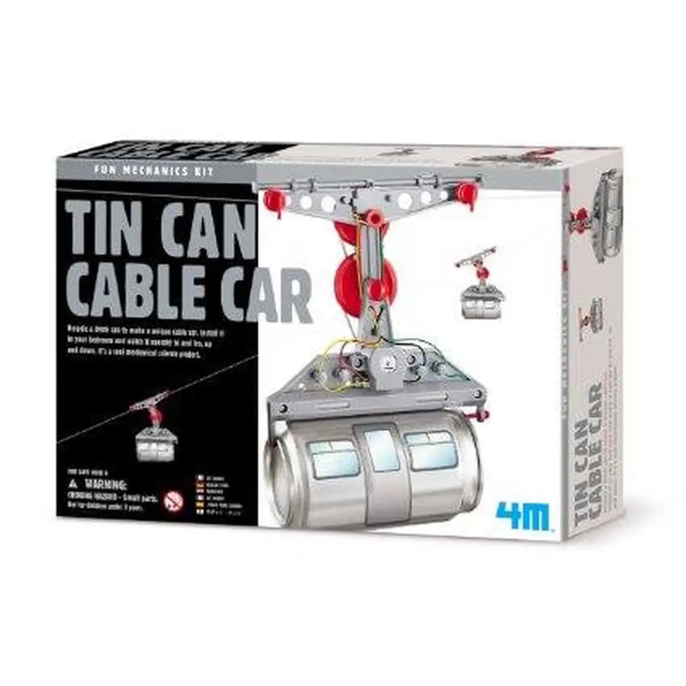 4M - KidzRobotix - Tin Can Cable Car