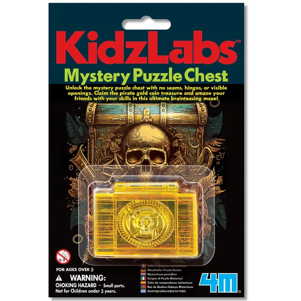 4M - KidzLabs - Mystery Puzzle Chest