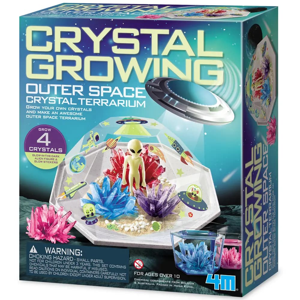 4M - Crystal Growing - Outer Space Crystal Terrarium
