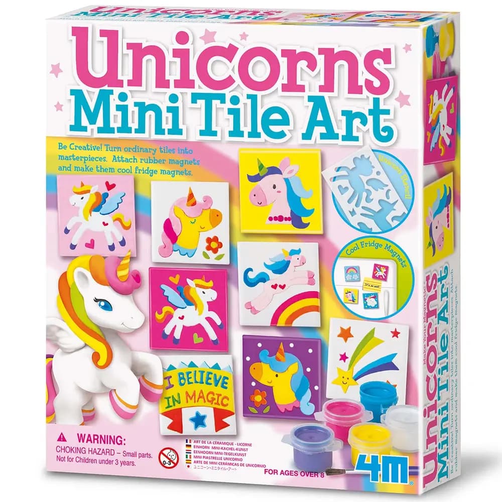 4M - Unicorns Mini Tile Art