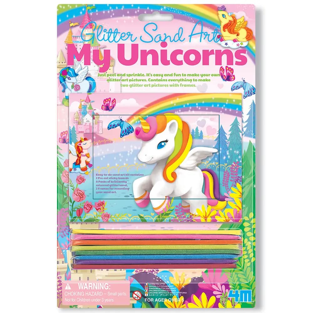 4M - Unicorn Glitter Sand Art