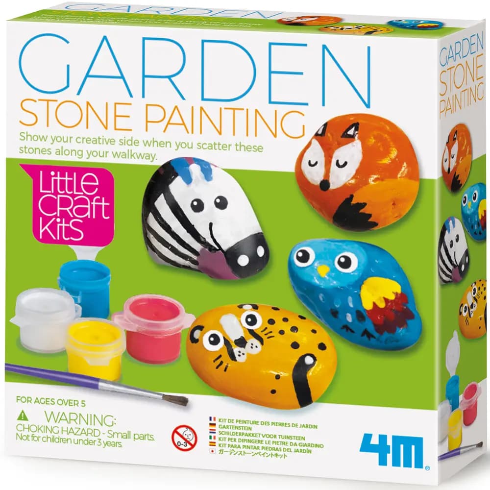 4M - Little Craft Kits - Garden Stone Painting