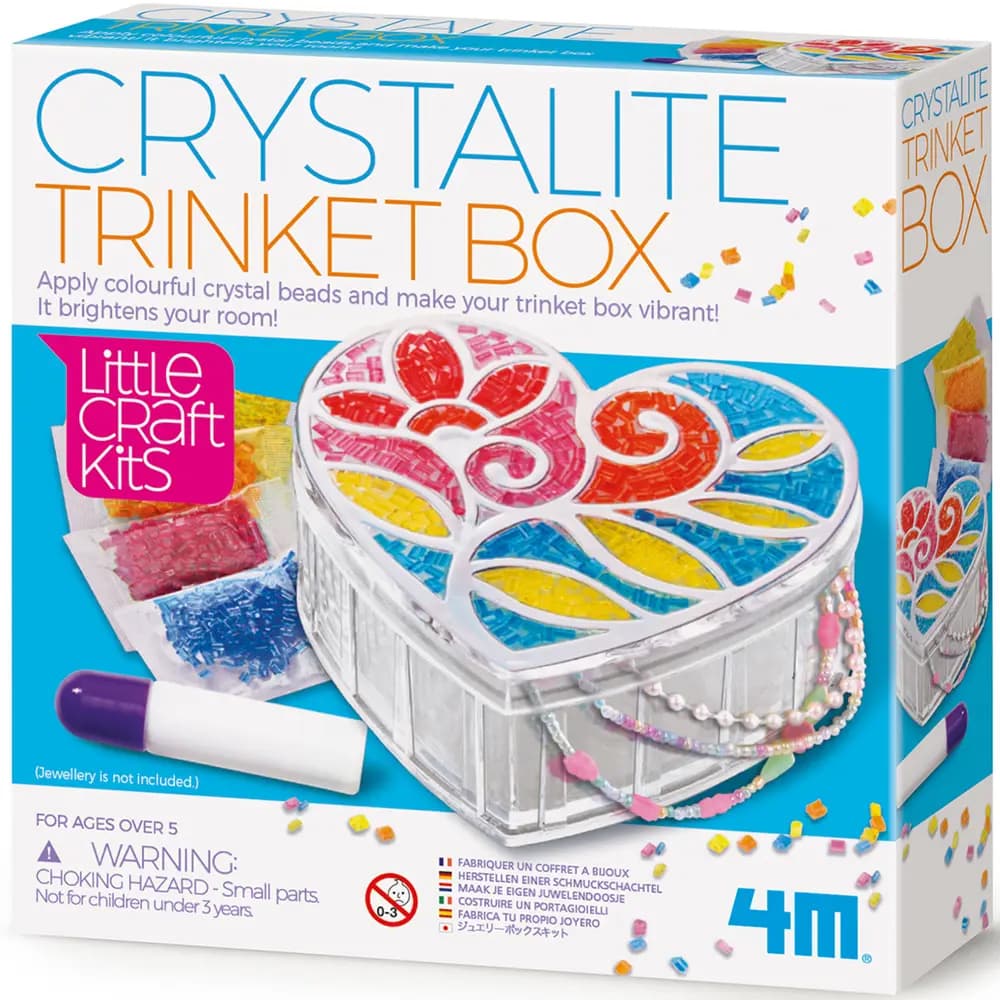 4M - Little Craft Kits - Crystalite Trinket Box