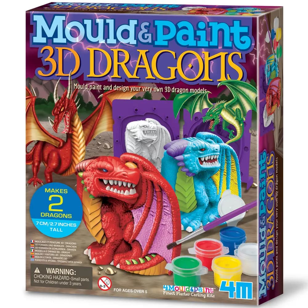 4M - 3D Mould & Paint - Dragons