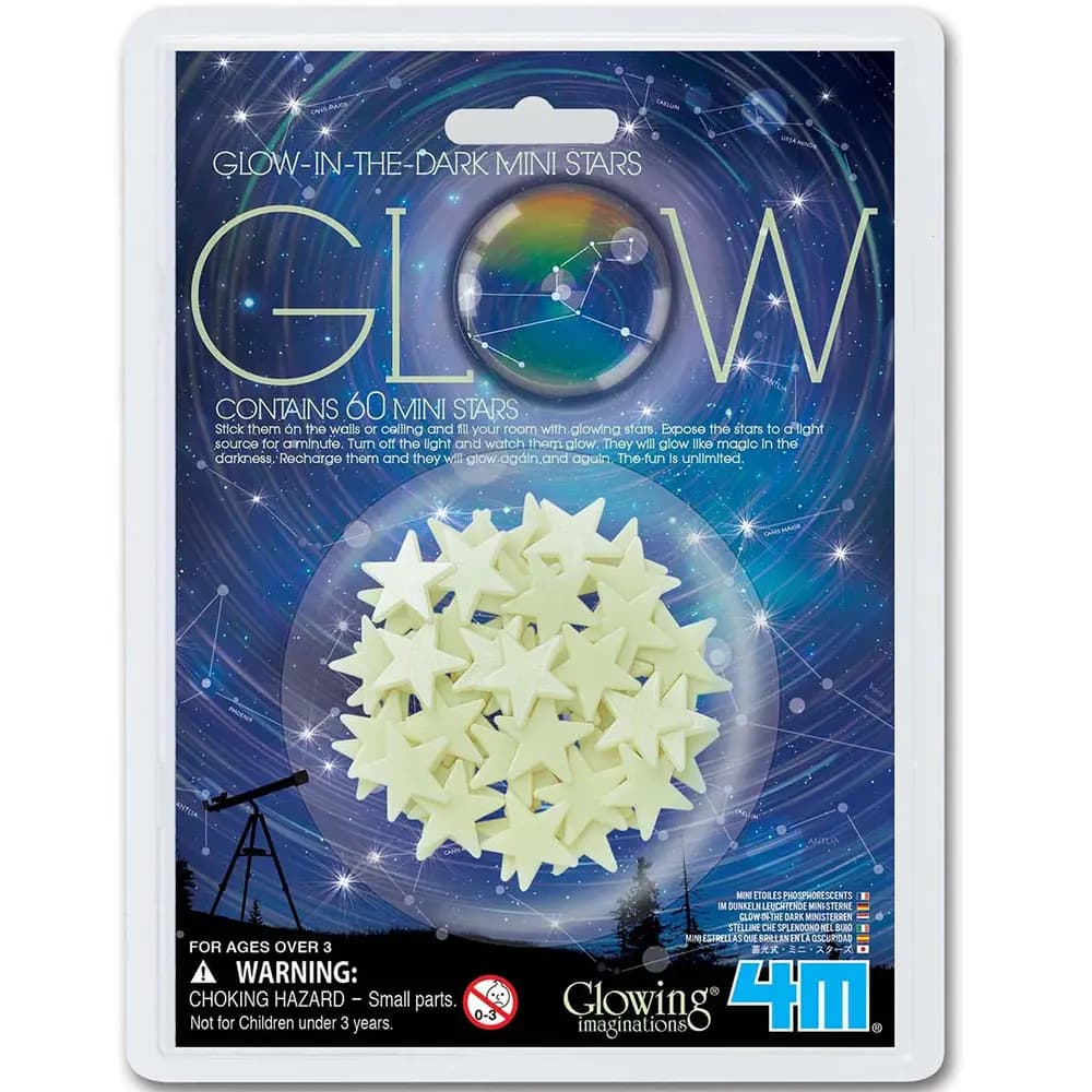 4M - Glow-In-The-Dark Mini Stars