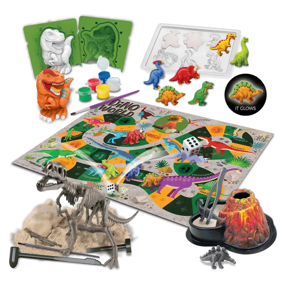 4M - Steam Powered Kids - Dinosaur World
