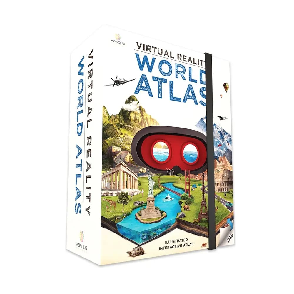 ABACUS BRANDS - DK VR Gift Box World Atlas
