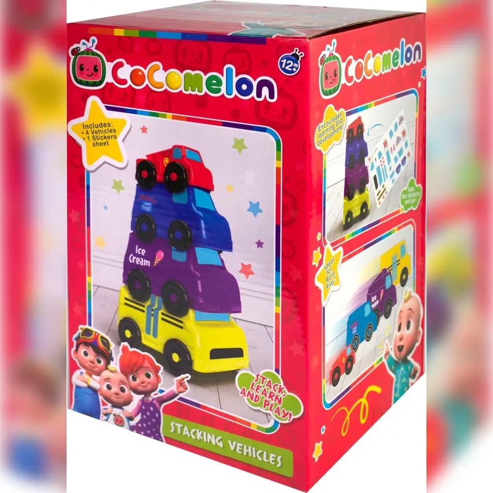 COCOMELON - Fun Stacking Vehicles