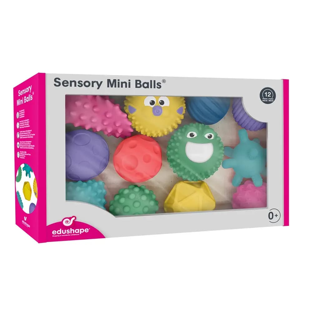 EDUSHAPE - Sensory Mini Balls (12 Piece)