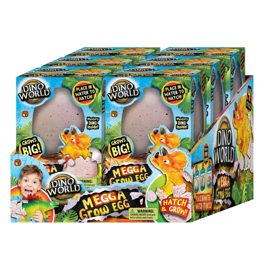 JA-RU - Dino World Megga Grow Egg