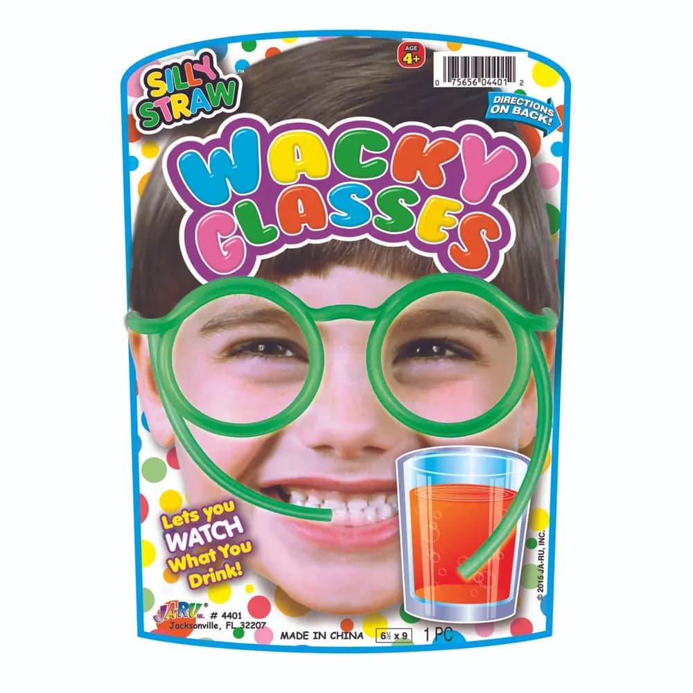 JA-RU - Silly Straw Wacky Glasses