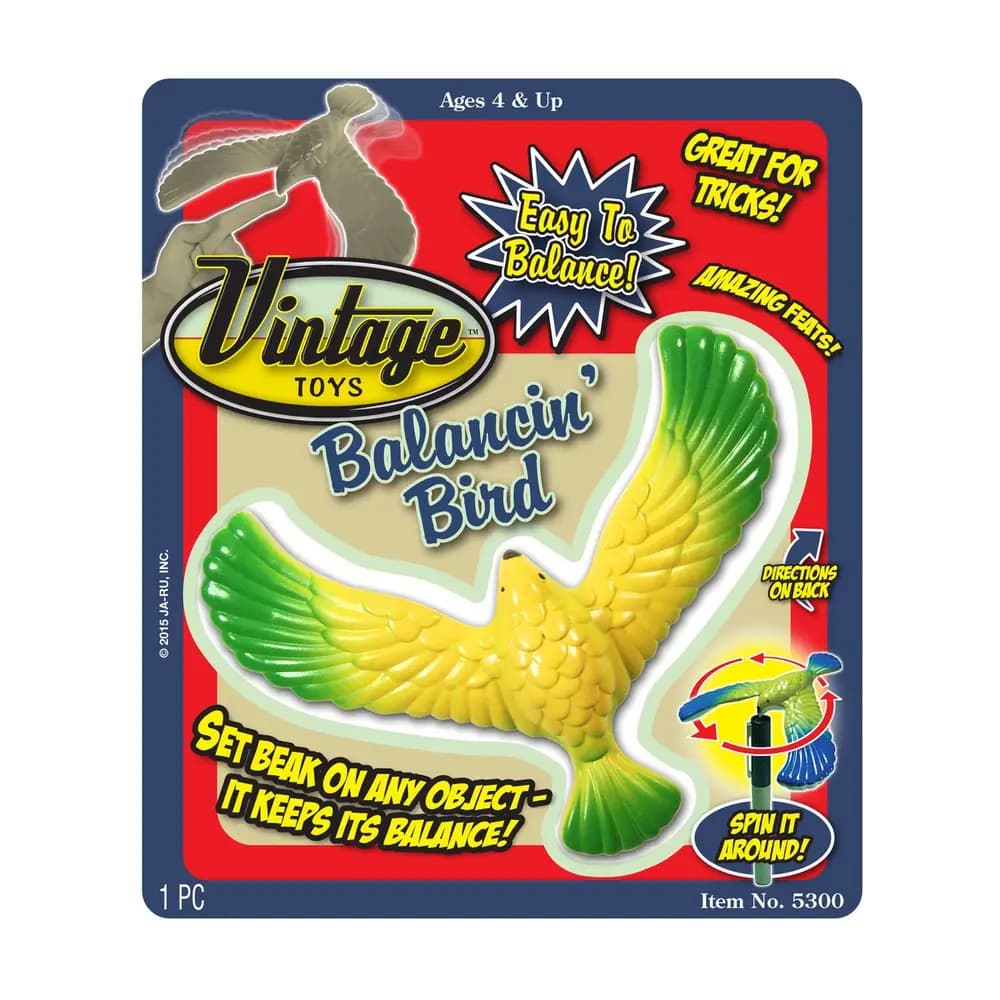 JA-RU - Vintage Toys Balancin' Bird
