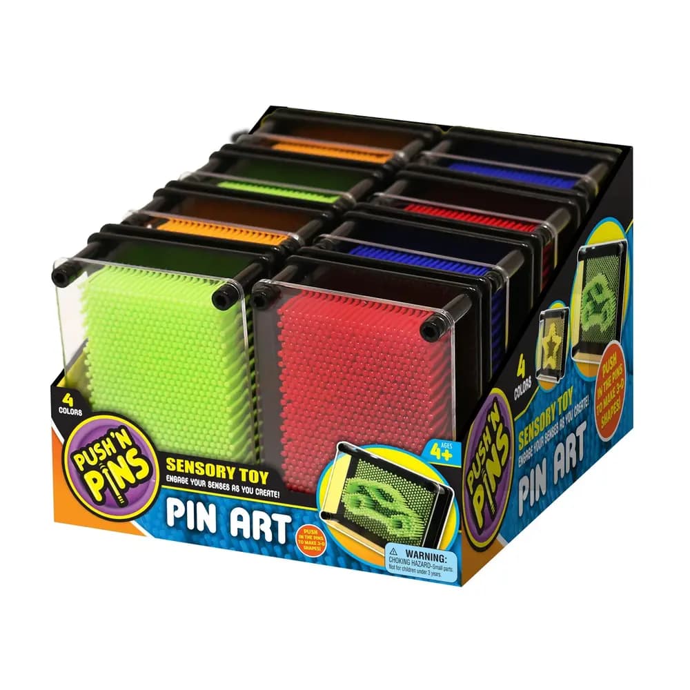 JA-RU - Push 'N Pins Pin Art Sensory Toy