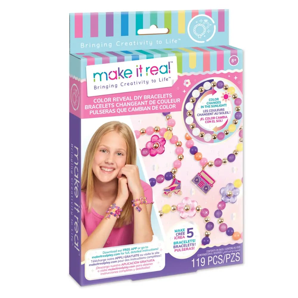 MAKE IT REAL - Color Reveal DIY Bracelets