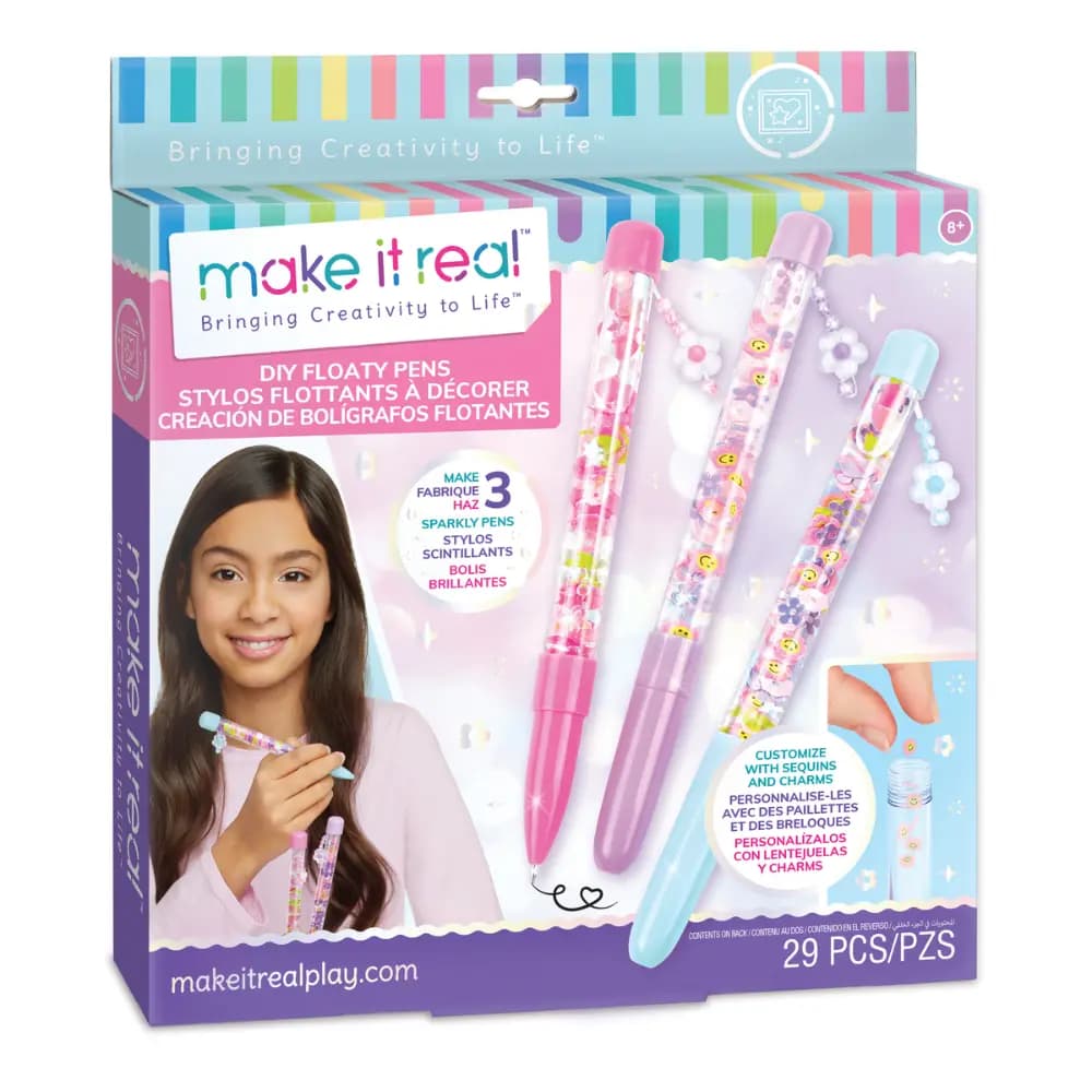 MAKE IT REAL - DIY Floaty Pens
