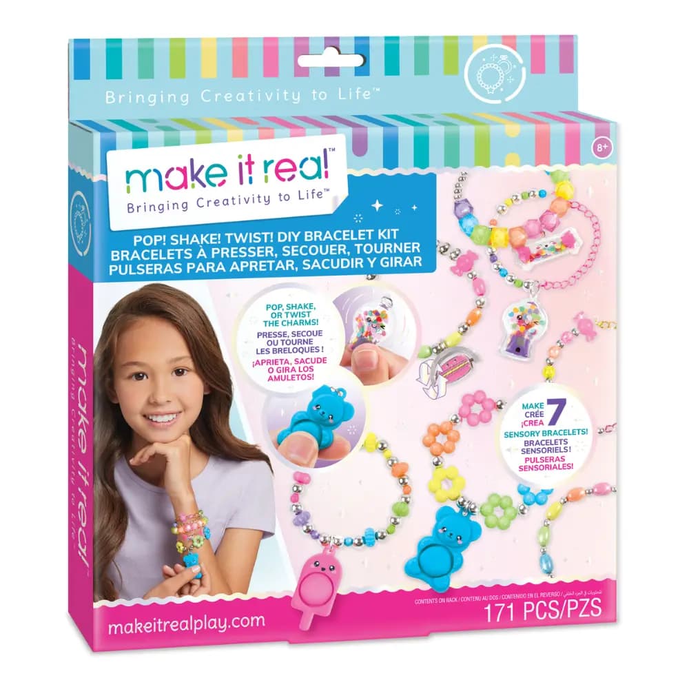 MAKE IT REAL - Pop! Shake! Twist! DIY Bracelet Kit