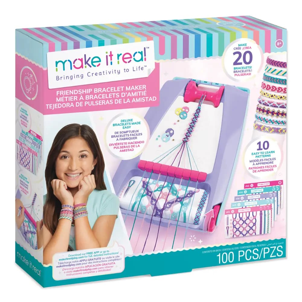 MAKE IT REAL - Friendship Bracelet Maker