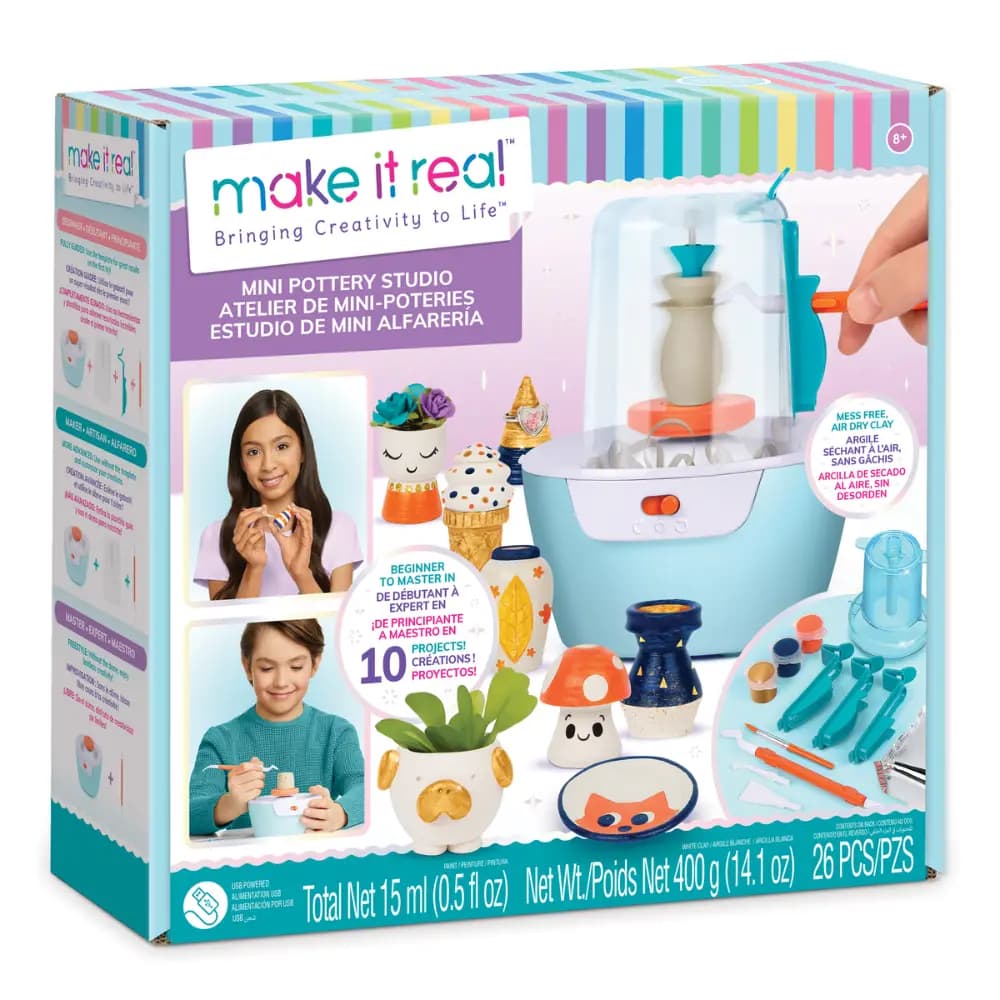 MAKE IT REAL - Mini Pottery Studio