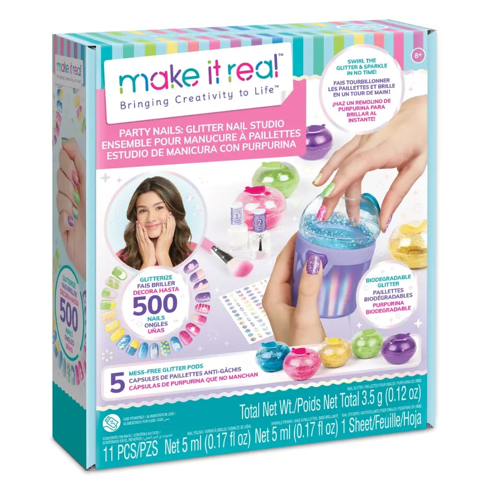 MAKE IT REAL - Party Nails: Glitter Nail Studio