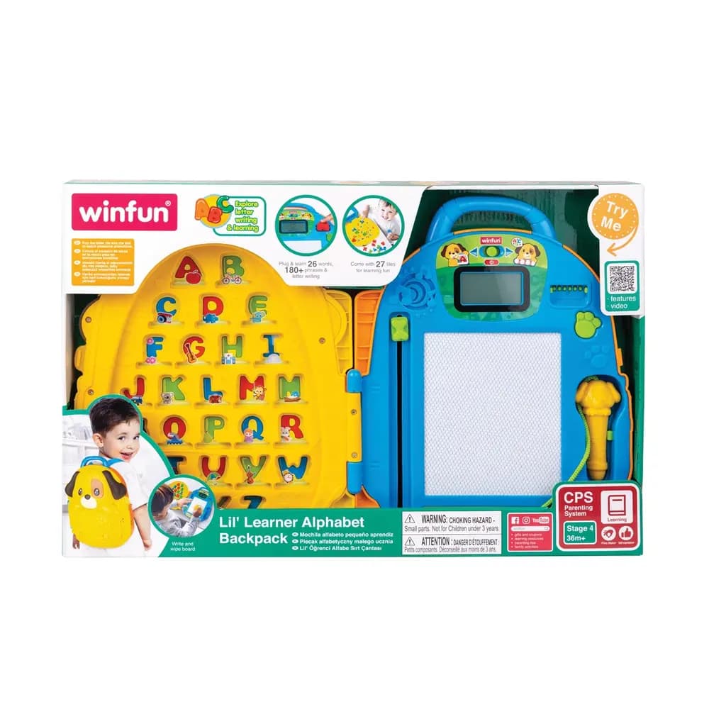 WINFUN - Lil' Learner Alphabet Backpack