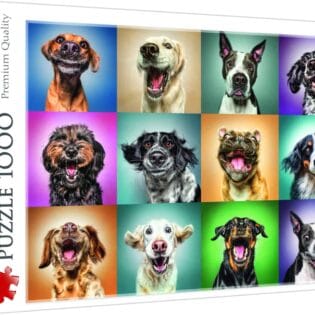 Puzzles - "1000" - Funny dog portraits / 500 px