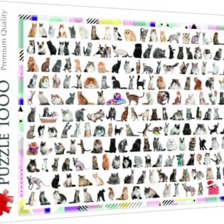 Puzzles - "1000" - 2018 cats