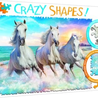 Puzzles - "600 Crazy Shapes" - Galloping among the waves