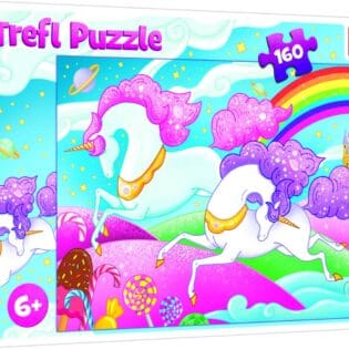 Puzzles - "160" - Galloping unicorns / Trefl