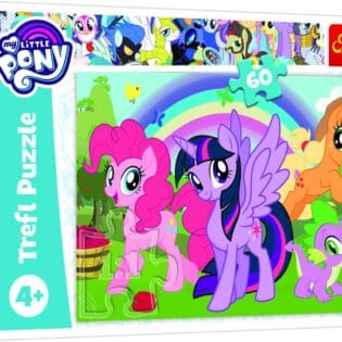 Puzzles - "60" - Rainbow friendship / Hasbro My Little Pony