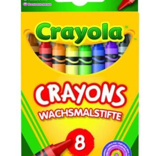 8 Crayons