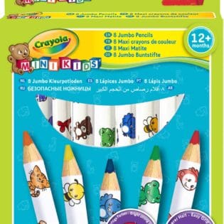 8 Jumbo Decorated Pencils