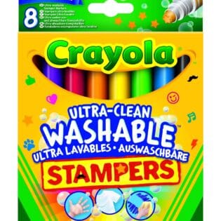 8 Ultra Clean Washable Stampers