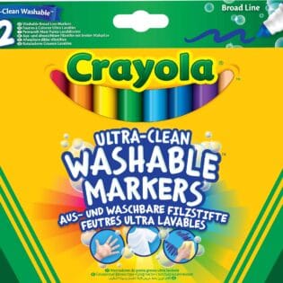 12 Ultra Clean Broadline Washable Markers