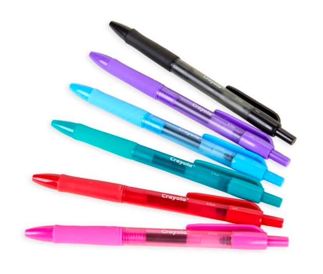 6 Washable Gel Pens